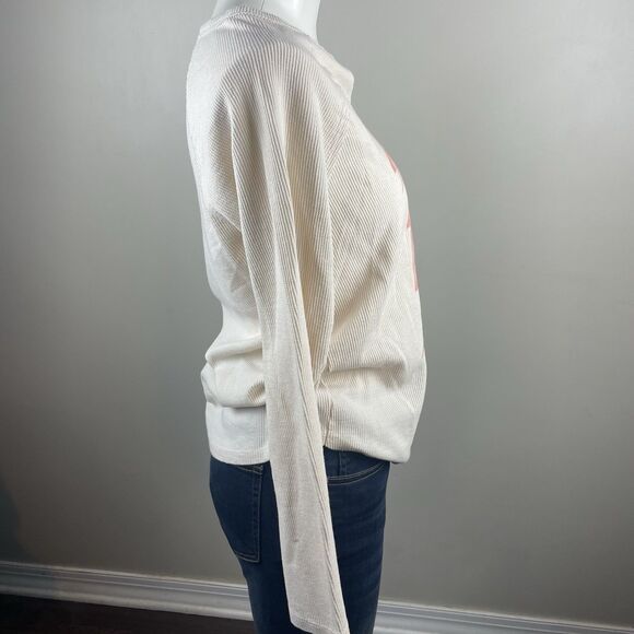 David Bowie Rebel Rebel Lucky Brand Henley Cozy Longsleeve Graphic Retro Tee - Picture 3 of 8